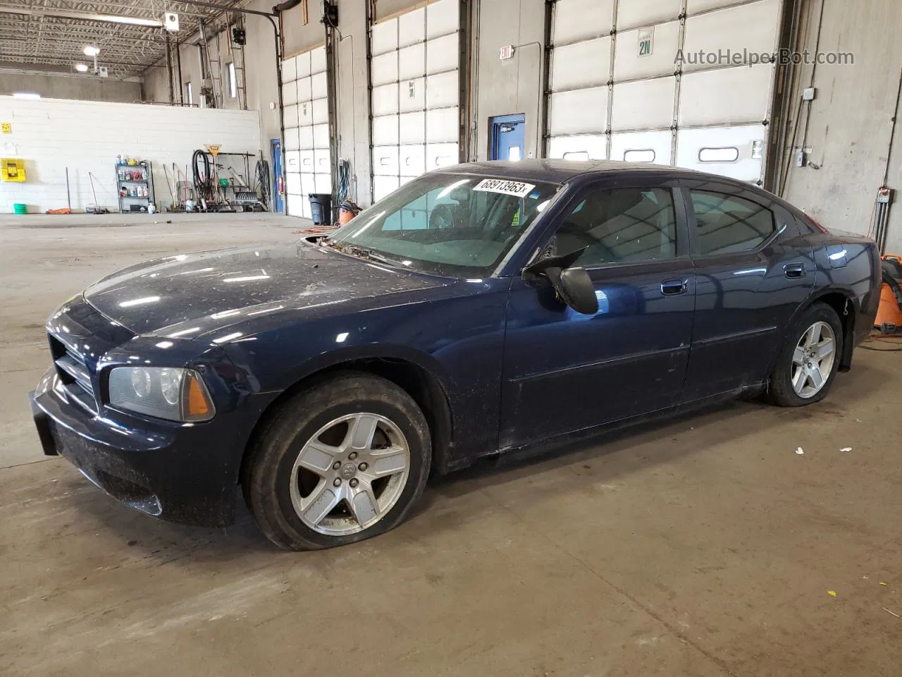 2006 Dodge Charger Se Blue vin: 2B3KA43G16H311254