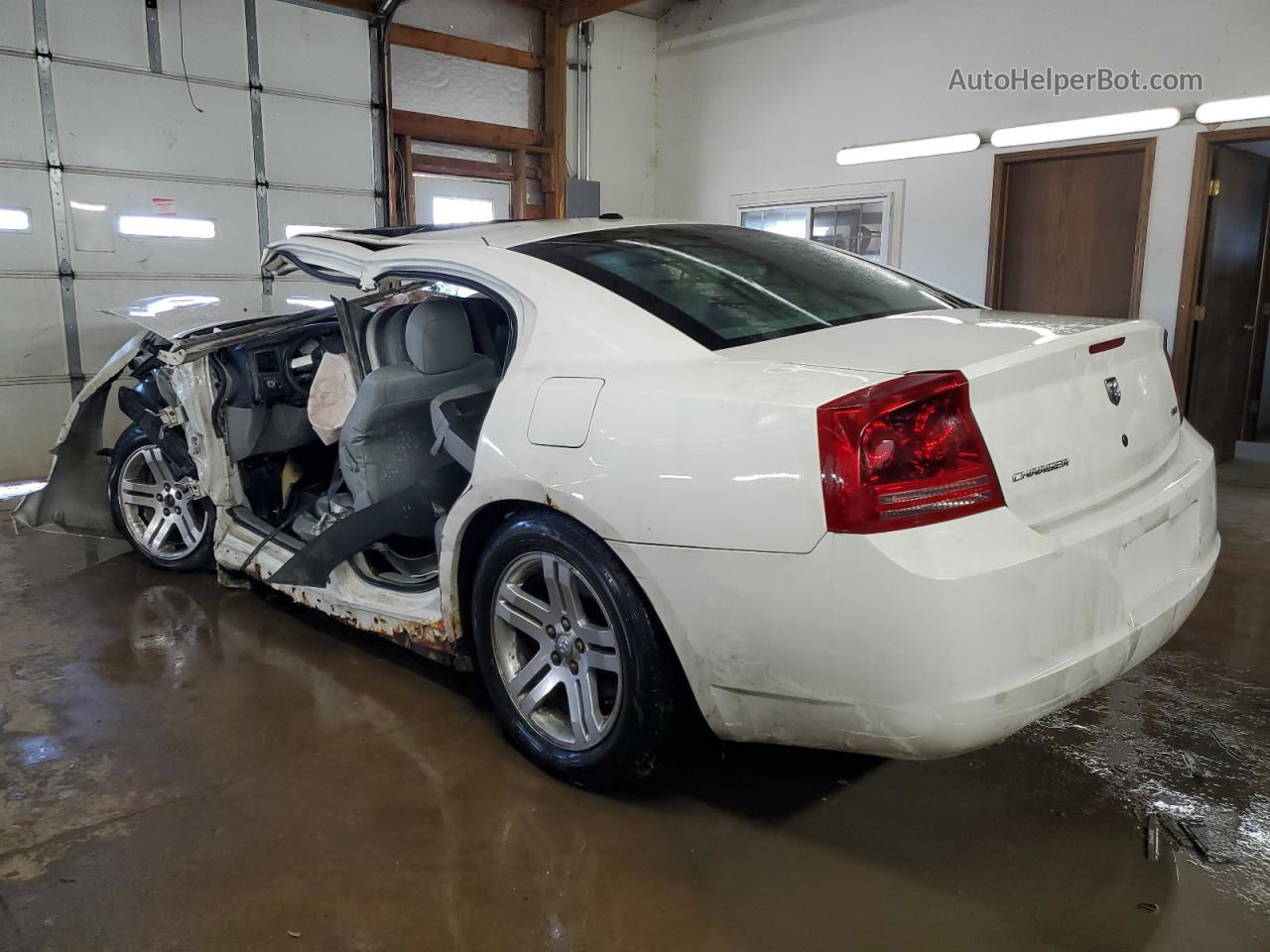 2006 Dodge Charger Se White vin: 2B3KA43G16H521692