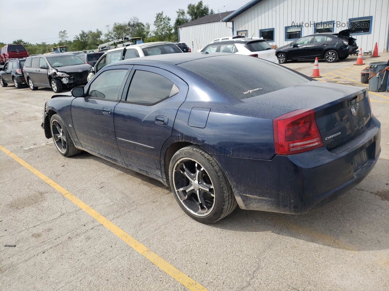 2006 Dodge Charger Se Blue vin: 2B3KA43G26H301705
