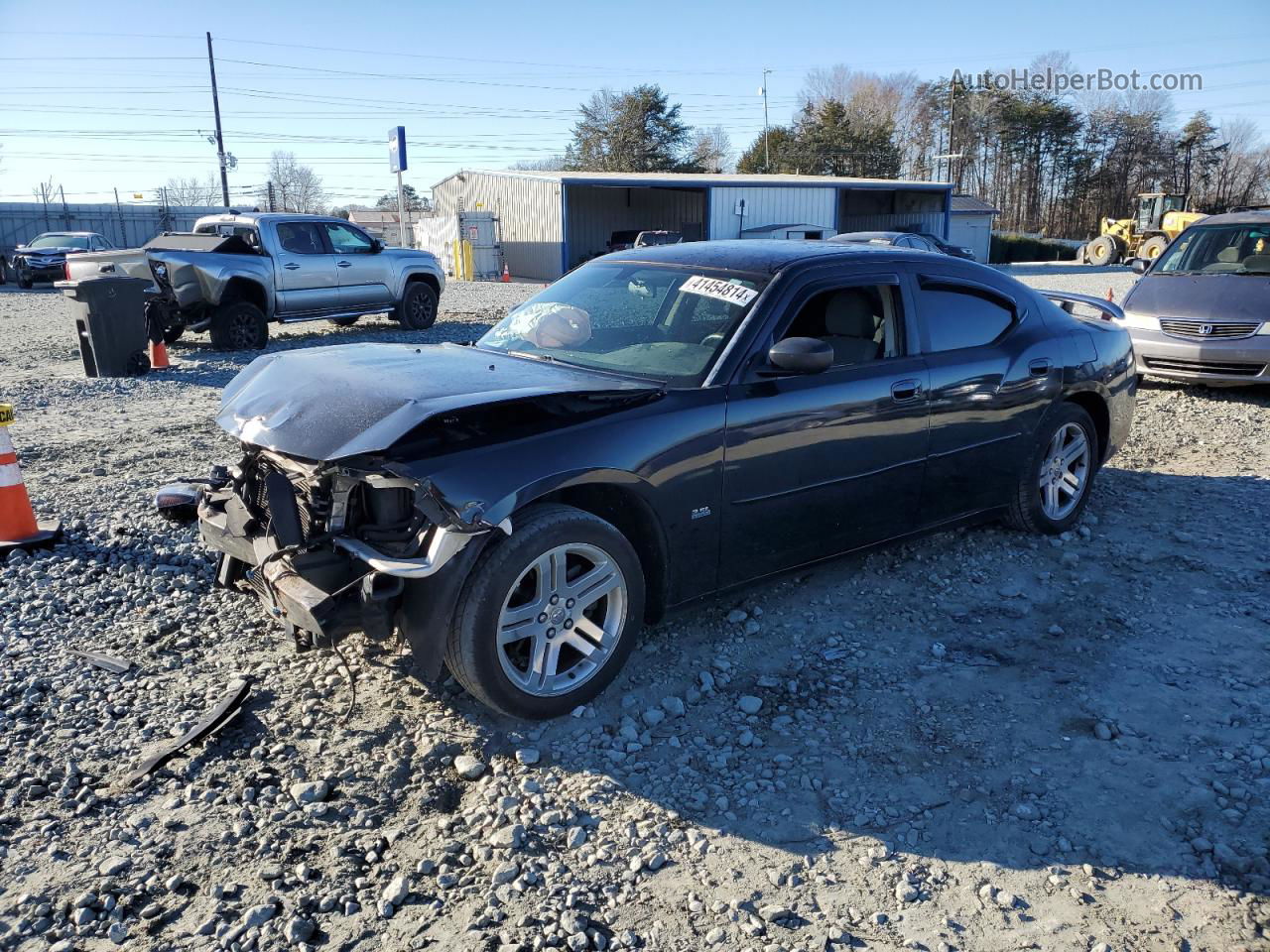 2006 Dodge Charger Se Черный vin: 2B3KA43G36H499467