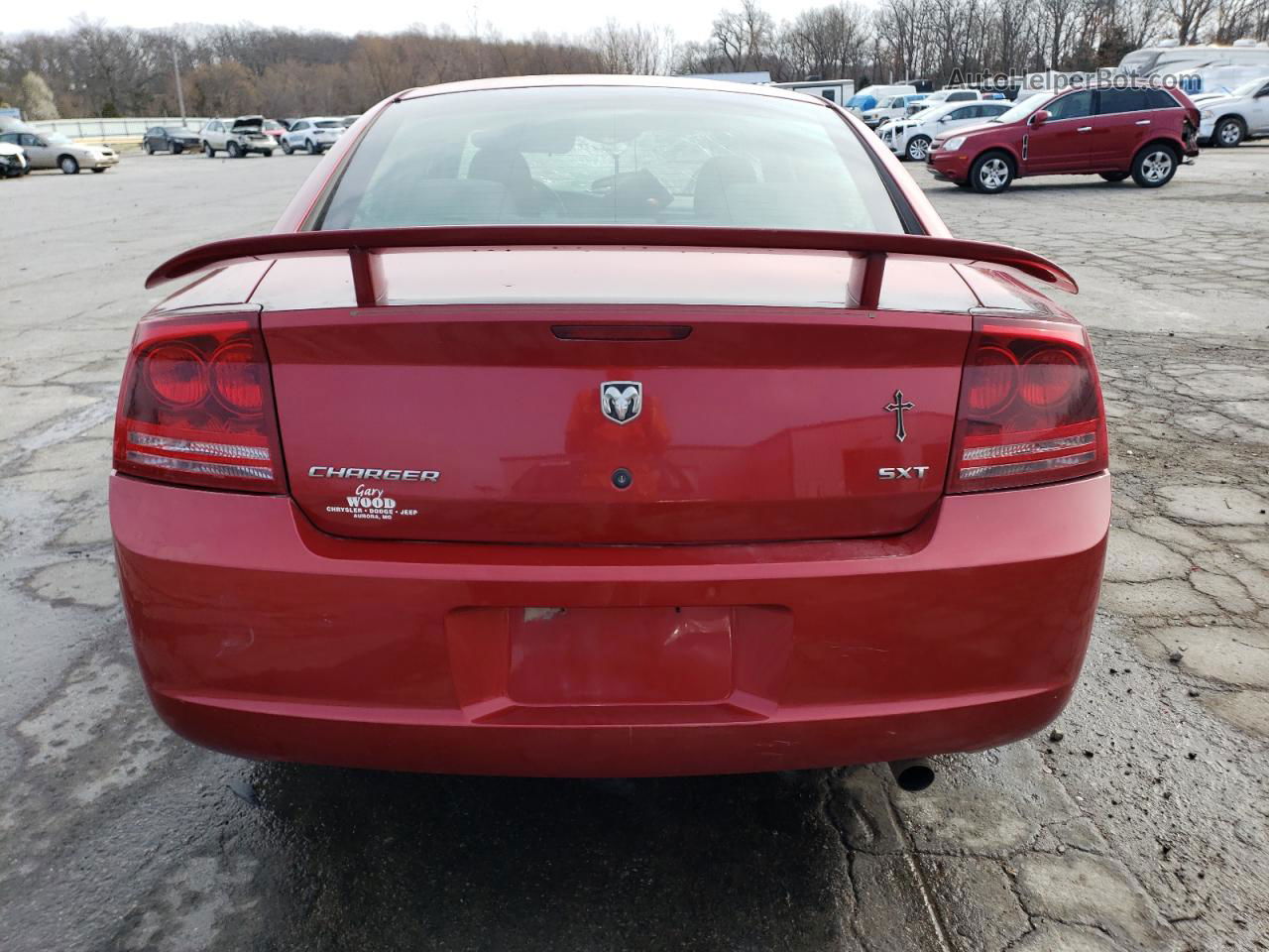 2006 Dodge Charger Se Красный vin: 2B3KA43G46H222245