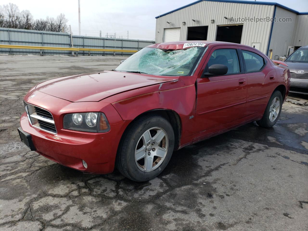 2006 Dodge Charger Se Red vin: 2B3KA43G46H222245