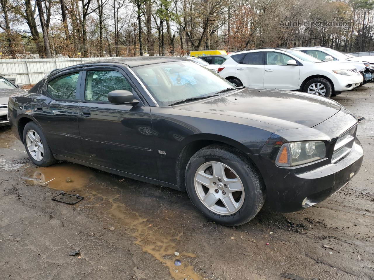 2006 Dodge Charger Se Черный vin: 2B3KA43G46H533058