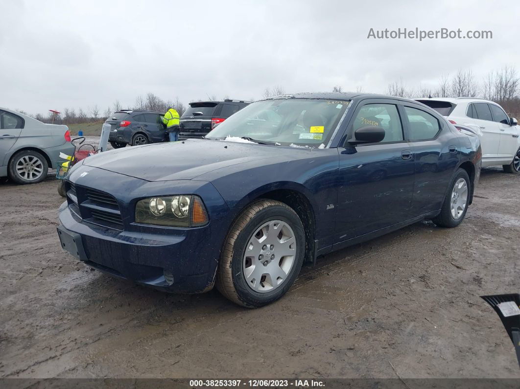 2006 Dodge Charger Blue vin: 2B3KA43G56H457785