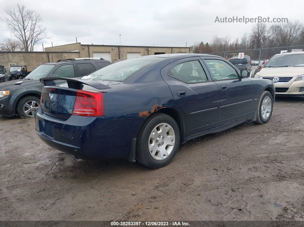 2006 Dodge Charger Blue vin: 2B3KA43G56H457785