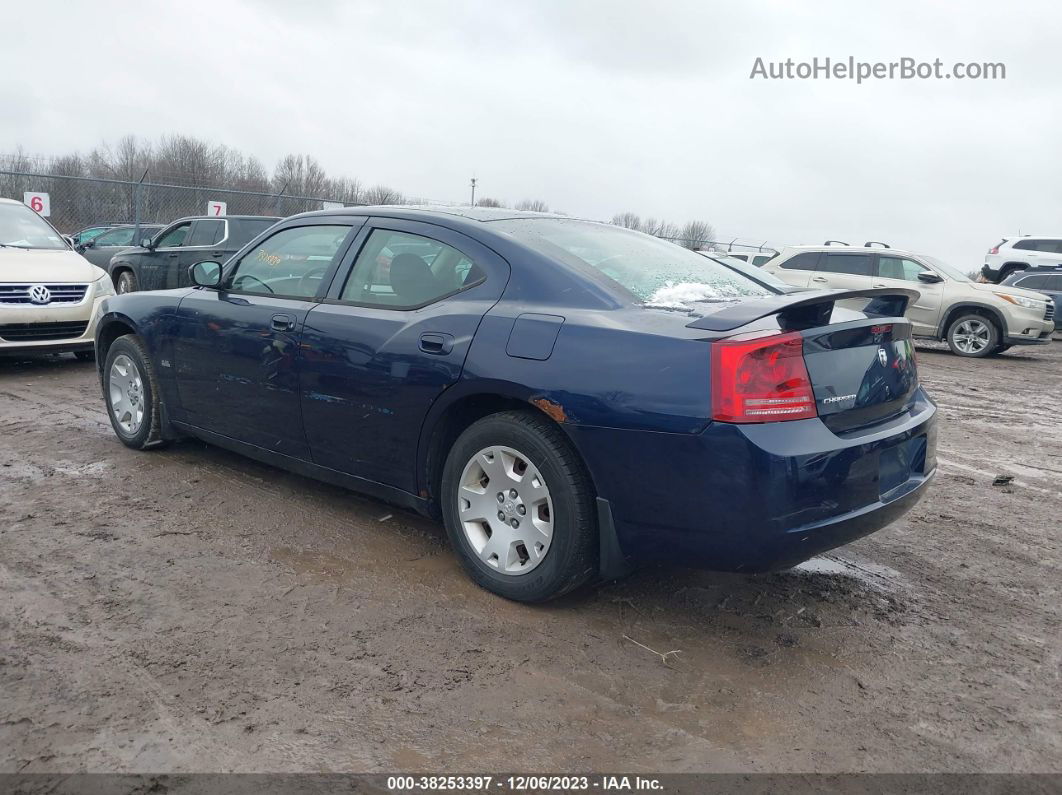 2006 Dodge Charger Blue vin: 2B3KA43G56H457785