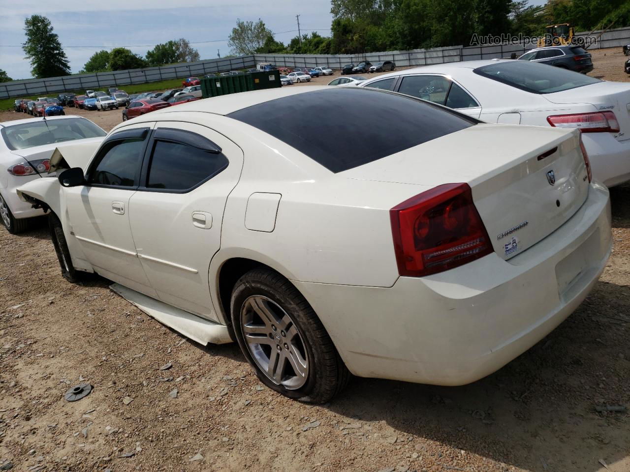 2006 Dodge Charger Se Белый vin: 2B3KA43G76H174823