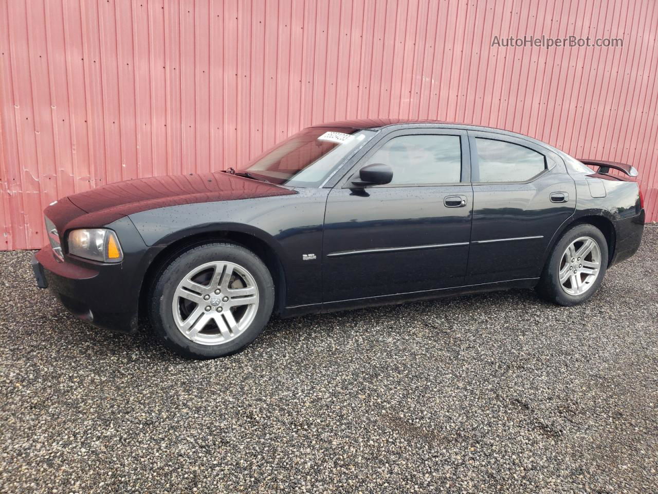 2006 Dodge Charger Se Black vin: 2B3KA43G76H184199