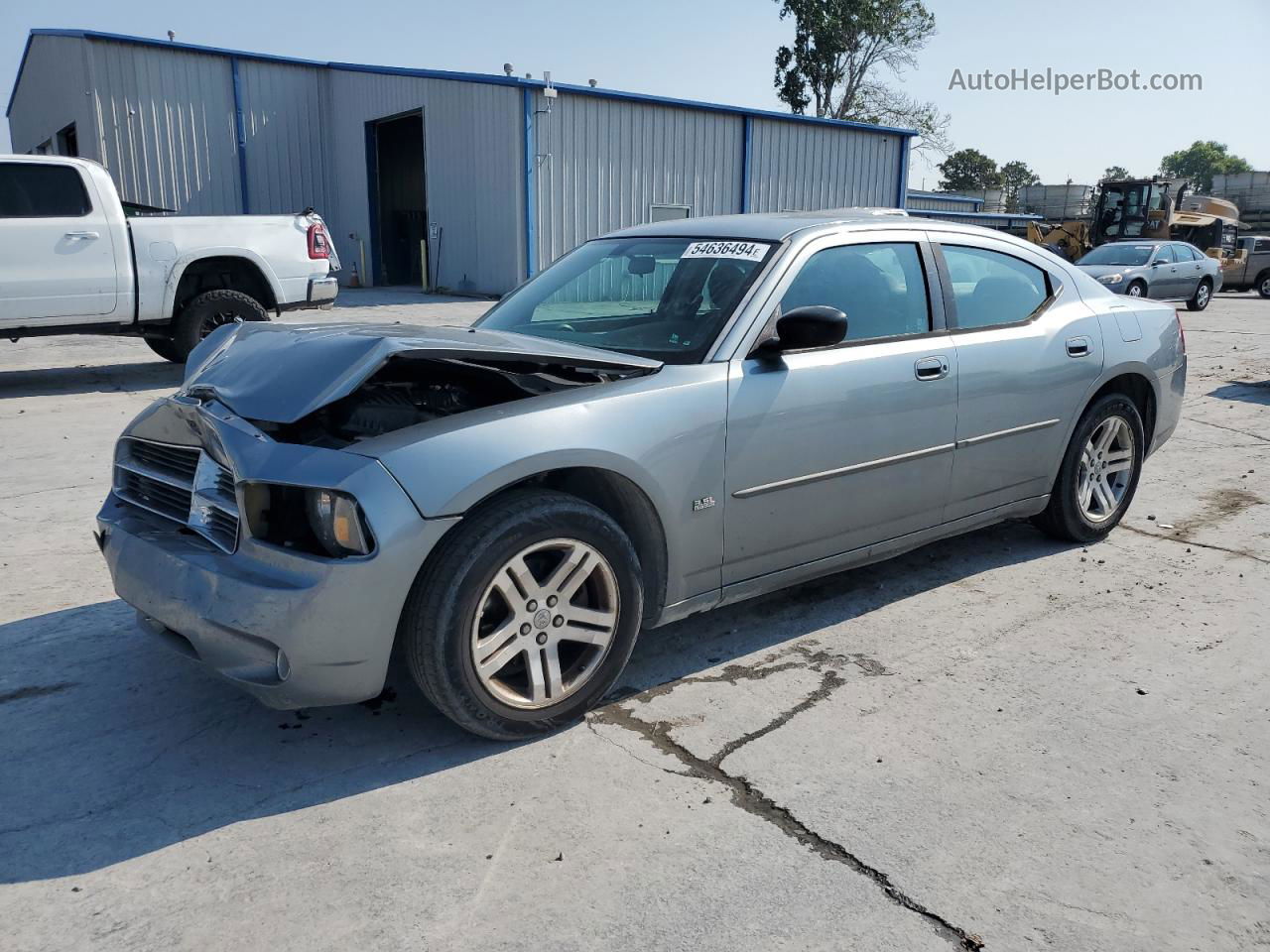 2006 Dodge Charger Se Silver vin: 2B3KA43G86H335440