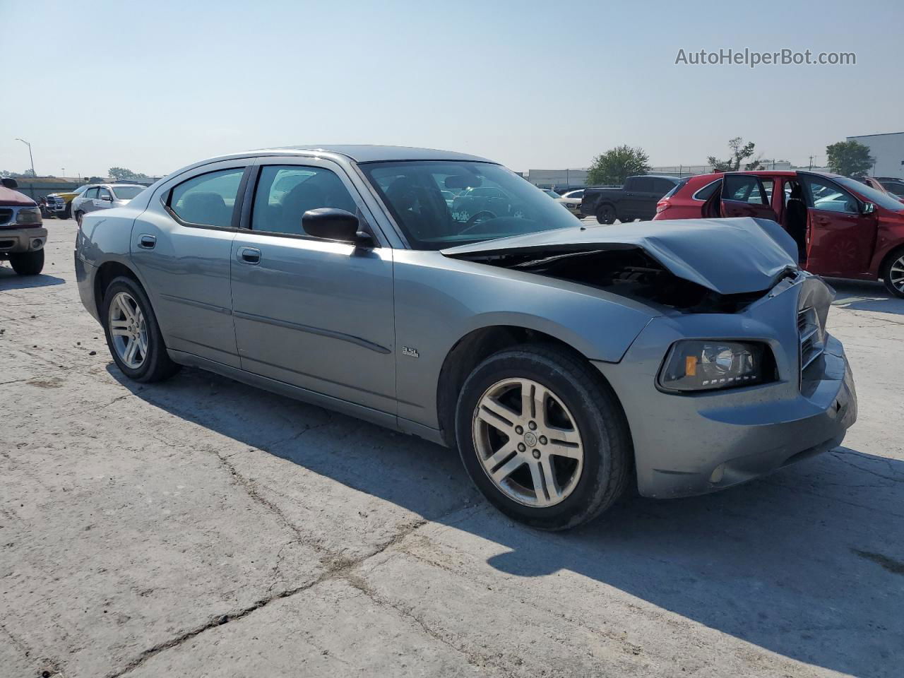 2006 Dodge Charger Se Silver vin: 2B3KA43G86H335440