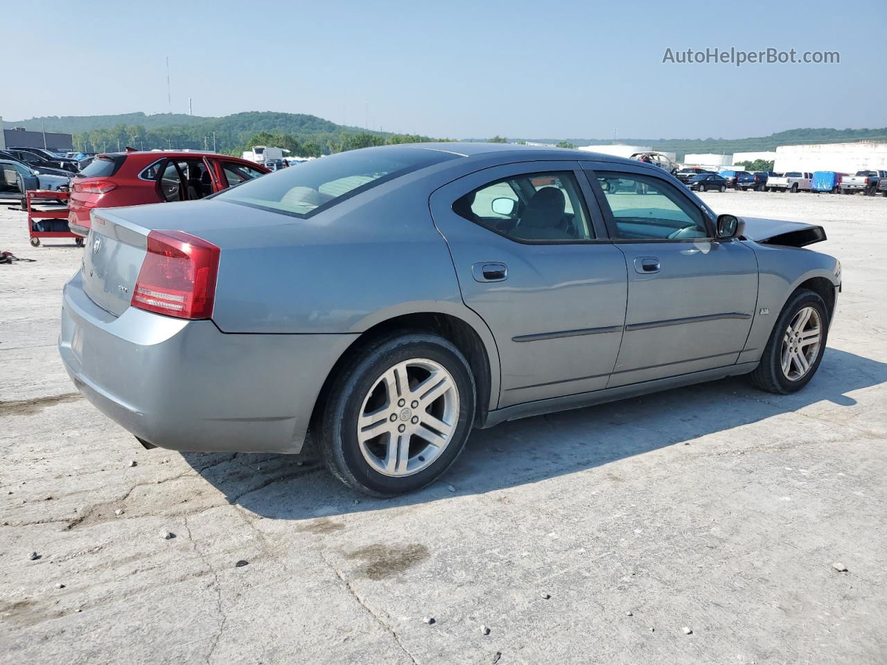 2006 Dodge Charger Se Silver vin: 2B3KA43G86H335440