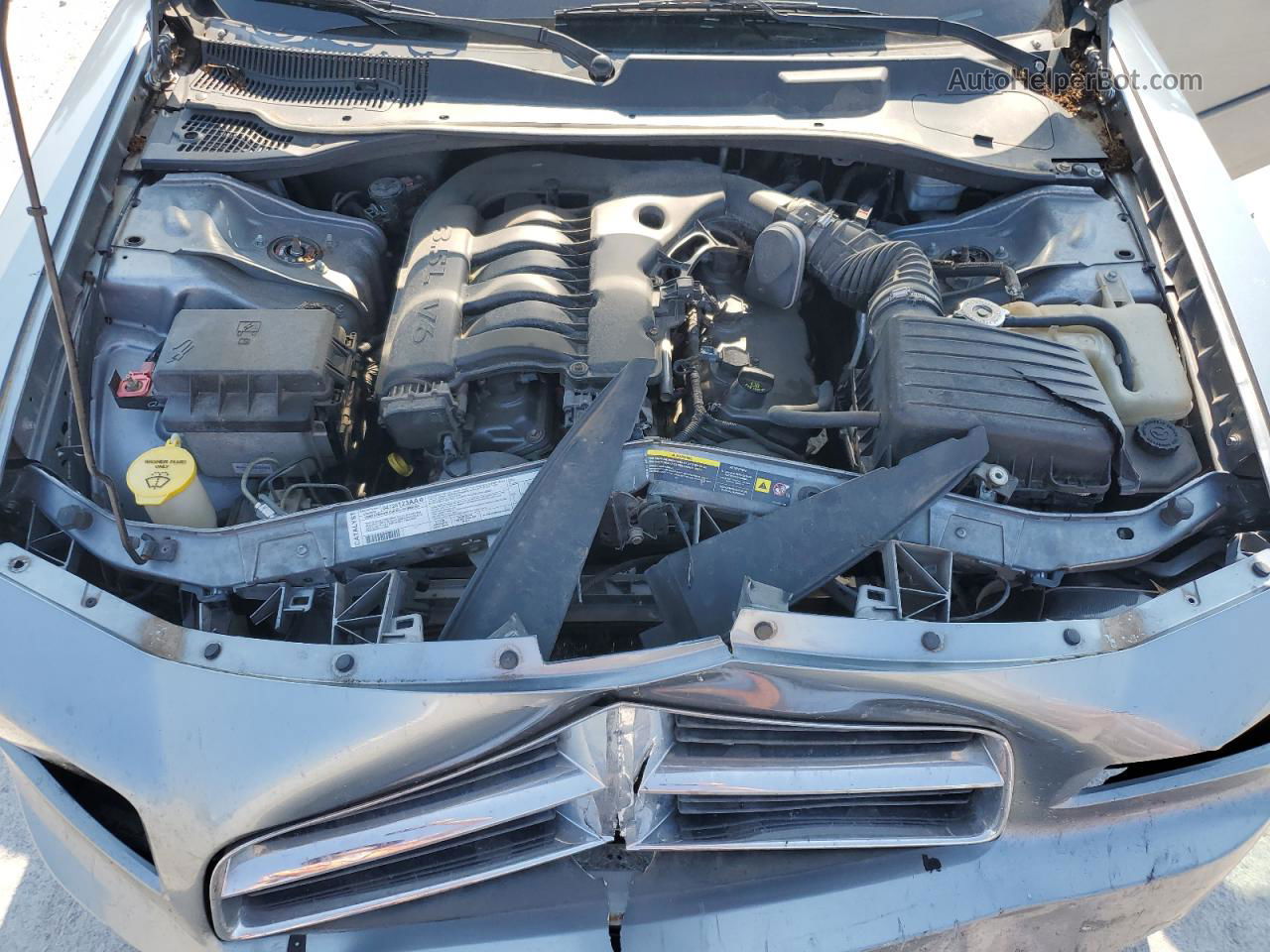 2006 Dodge Charger Se Silver vin: 2B3KA43G86H335440