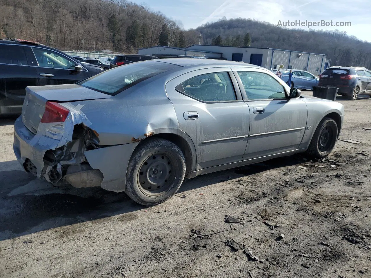 2006 Dodge Charger Se Silver vin: 2B3KA43G96H386851