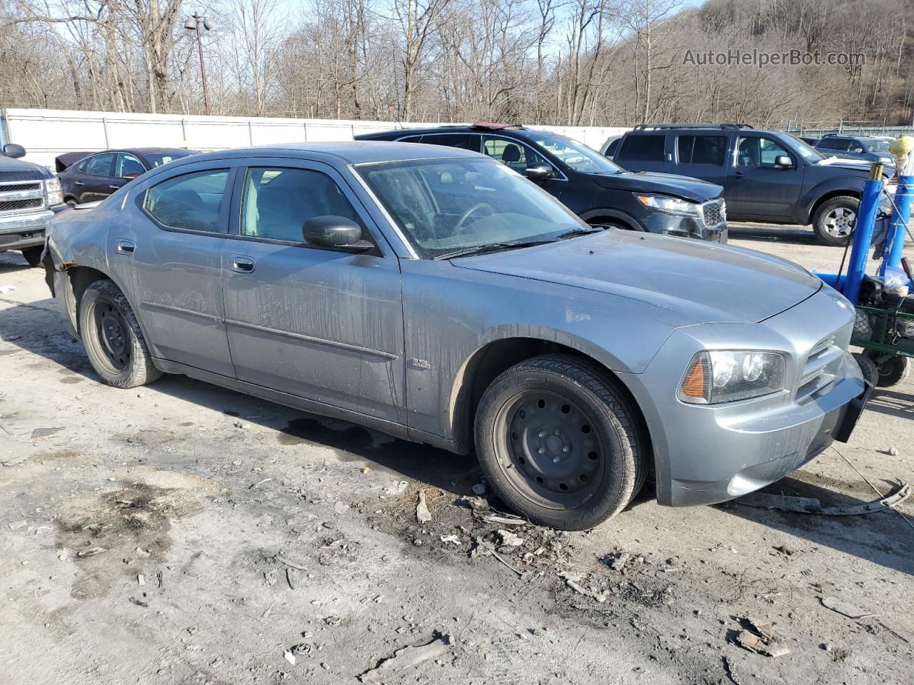 2006 Dodge Charger Se Серебряный vin: 2B3KA43G96H386851