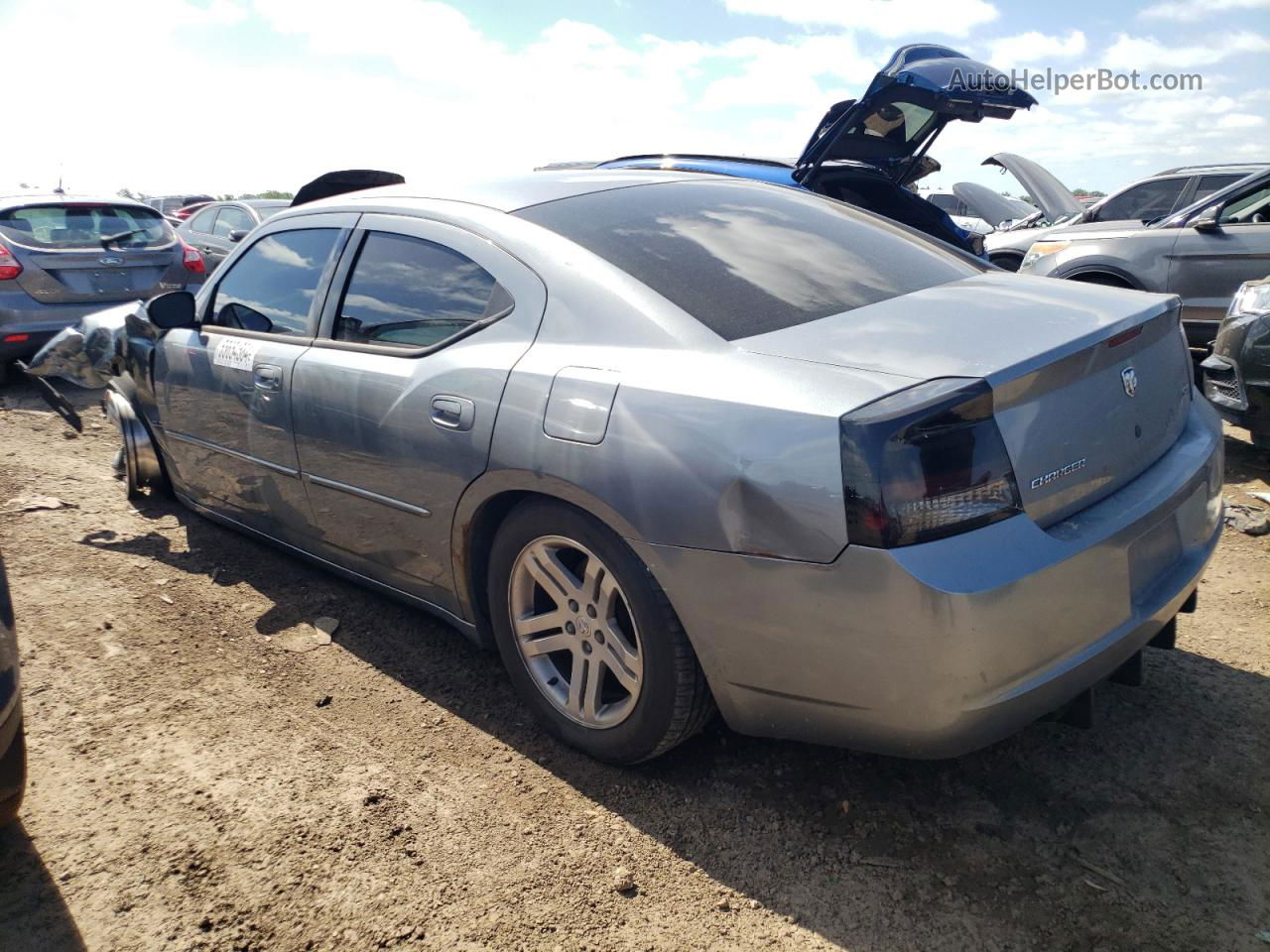 2006 Dodge Charger Se Gray vin: 2B3KA43GX6H197643