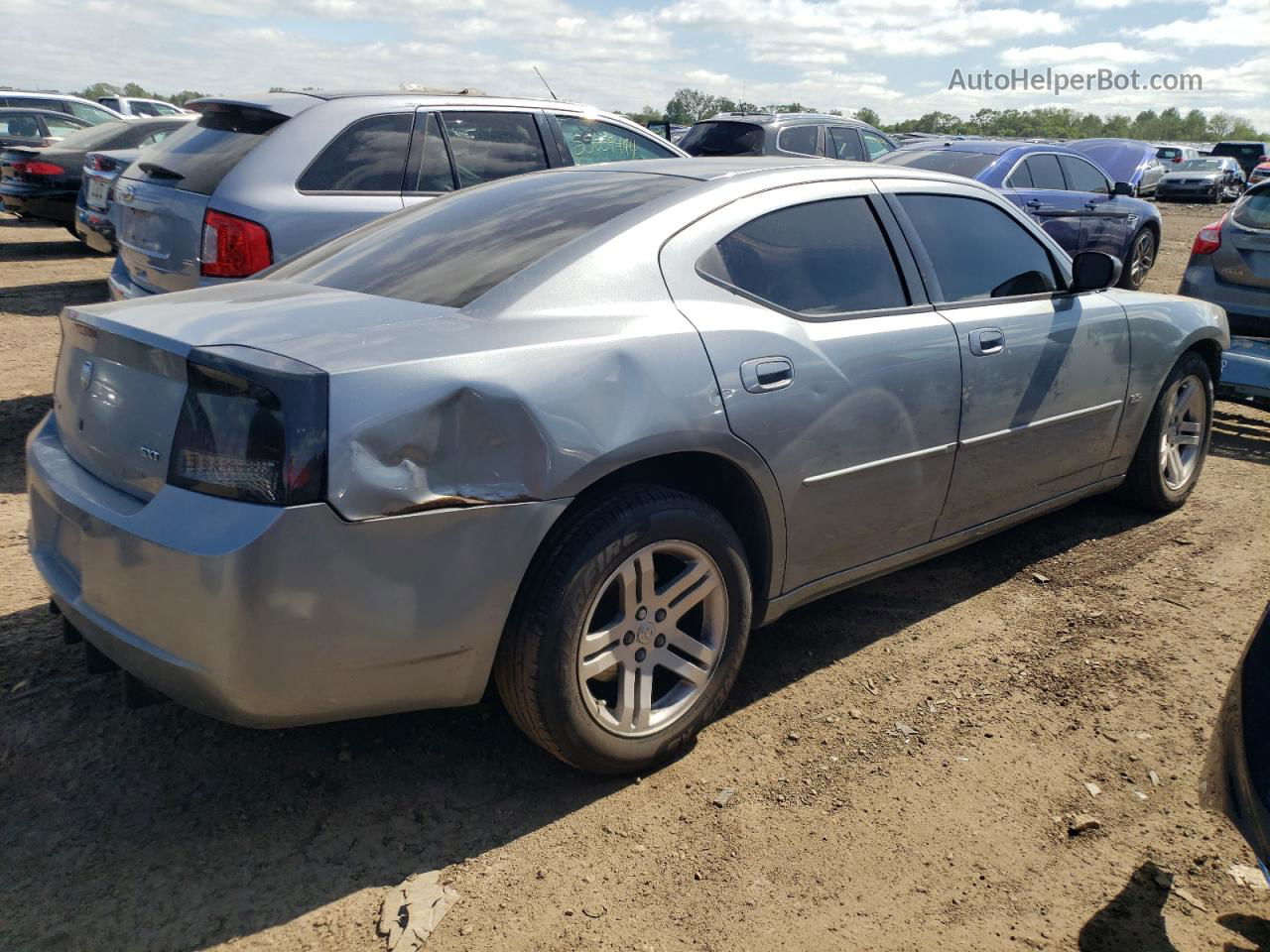 2006 Dodge Charger Se Gray vin: 2B3KA43GX6H197643