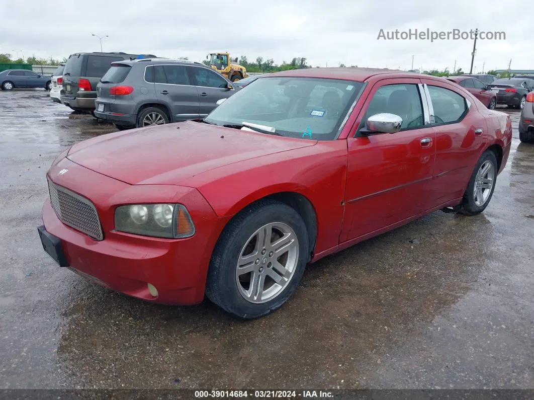 2006 Dodge Charger   Red vin: 2B3KA43GX6H233346