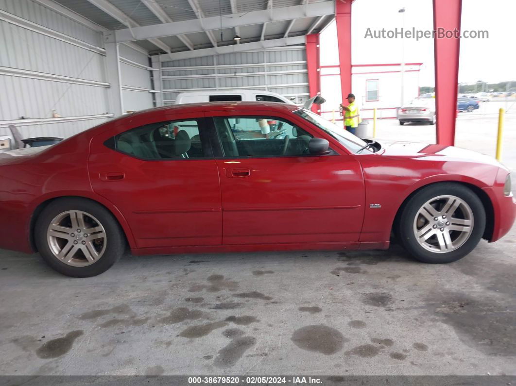 2006 Dodge Charger   Красный vin: 2B3KA43GX6H317280