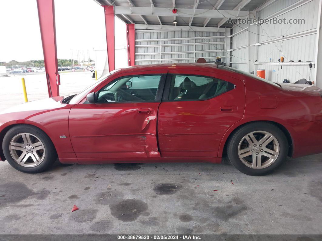 2006 Dodge Charger   Красный vin: 2B3KA43GX6H317280