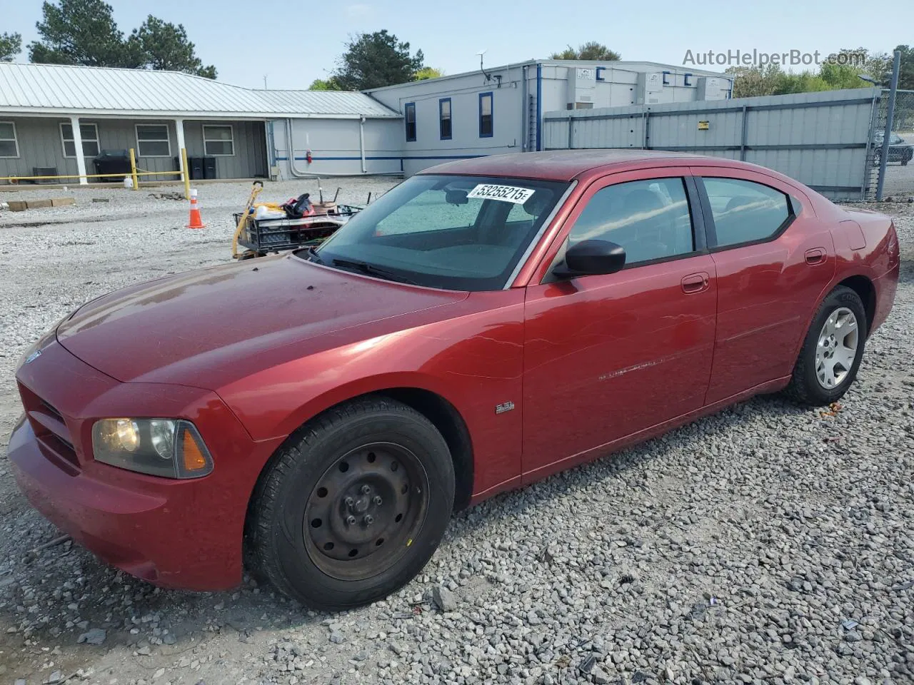 2006 Dodge Charger Se Red vin: 2B3KA43GX6H419064