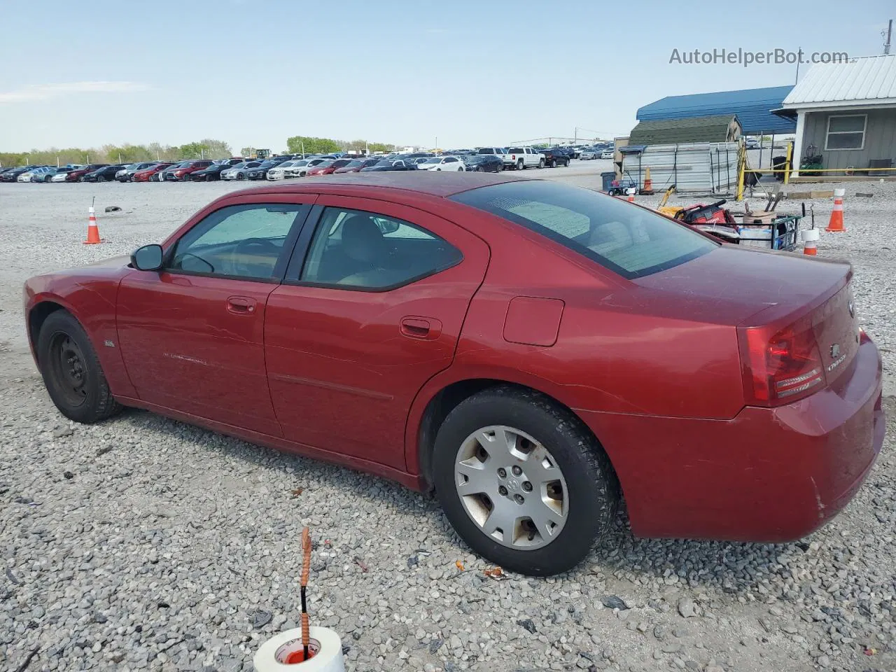 2006 Dodge Charger Se Red vin: 2B3KA43GX6H419064
