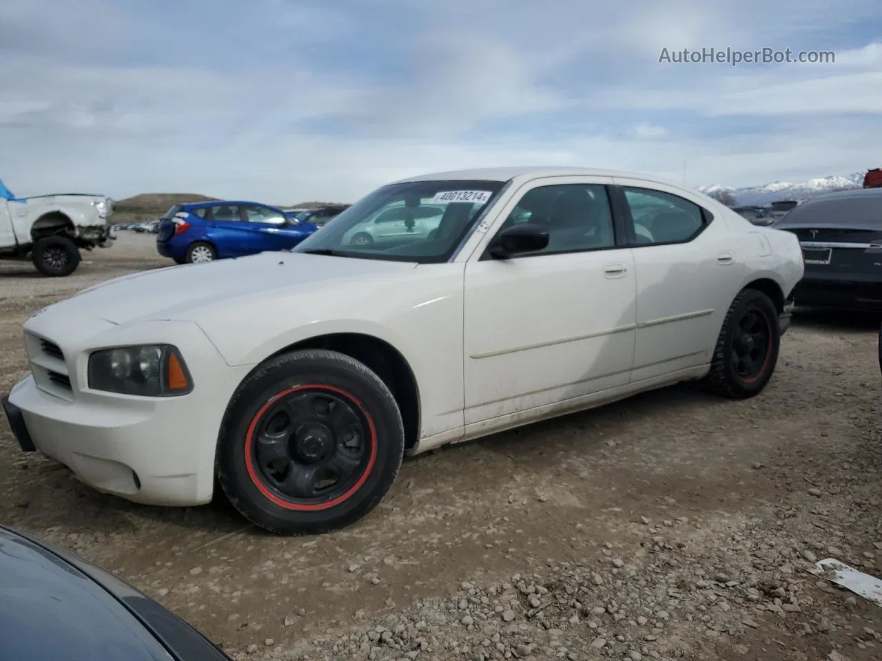 2006 Dodge Charger Se White vin: 2B3KA43H26H504862