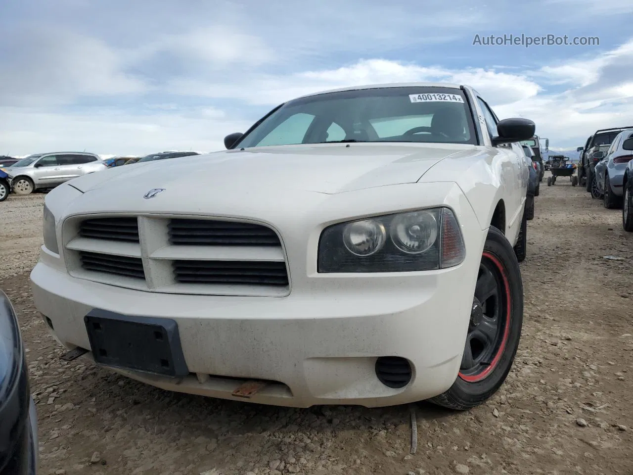 2006 Dodge Charger Se White vin: 2B3KA43H26H504862