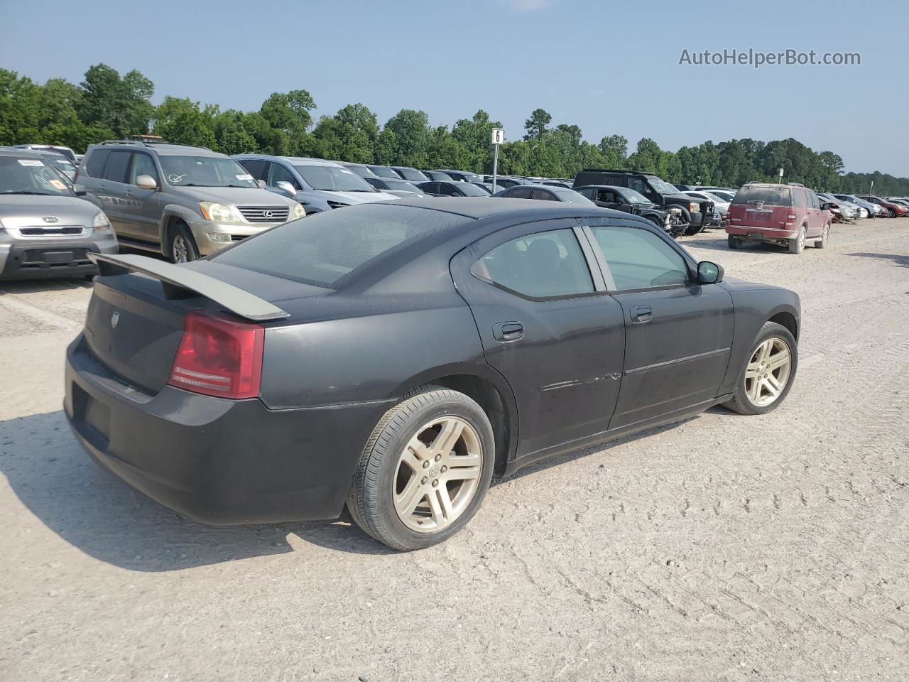 2006 Dodge Charger Se Black vin: 2B3KA43R16H267046