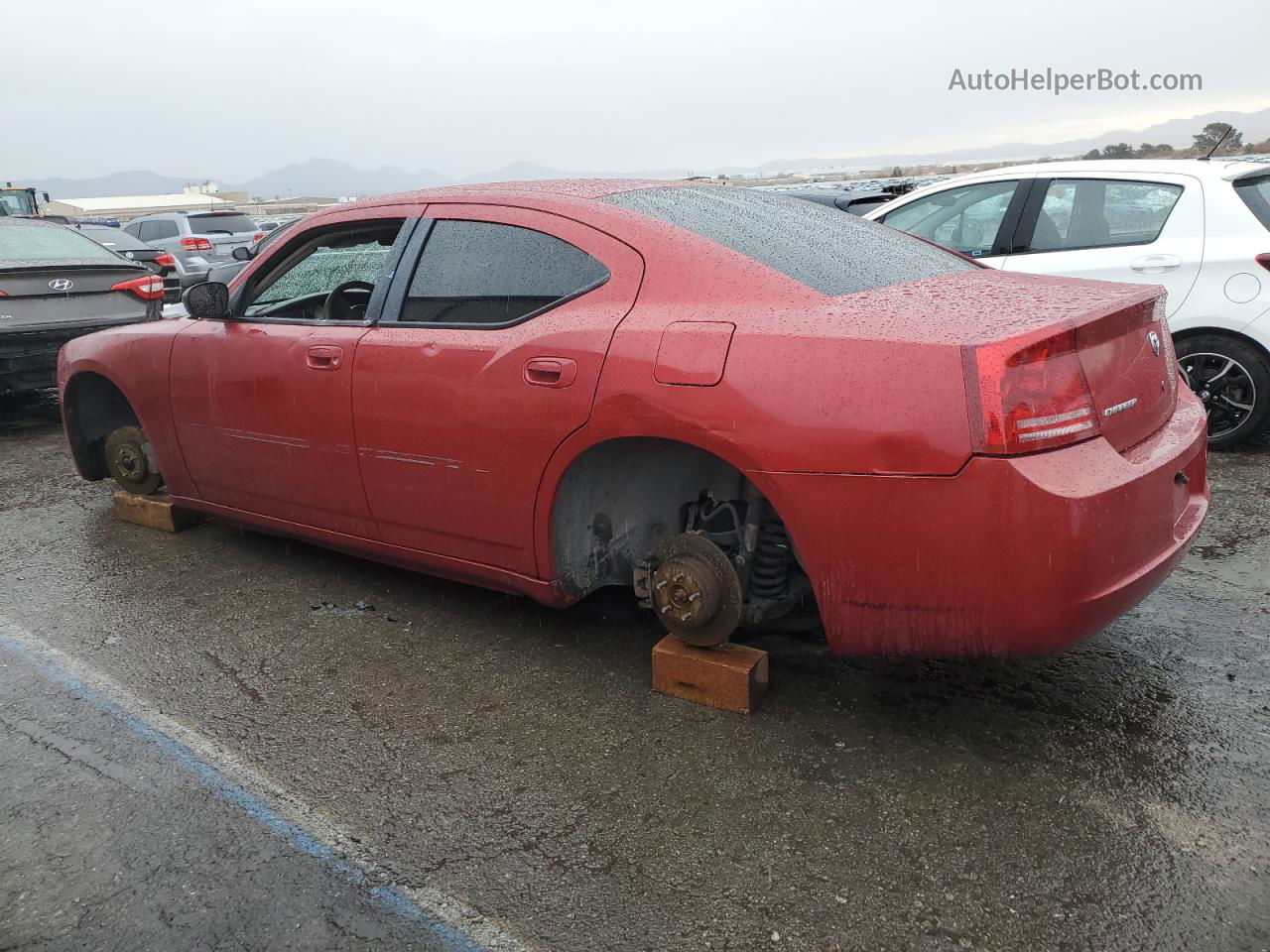 2006 Dodge Charger Se Maroon vin: 2B3KA43R16H389812