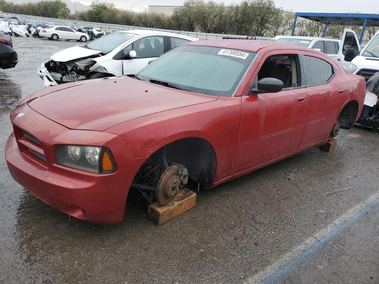 2006 Dodge Charger Se Maroon vin: 2B3KA43R16H389812