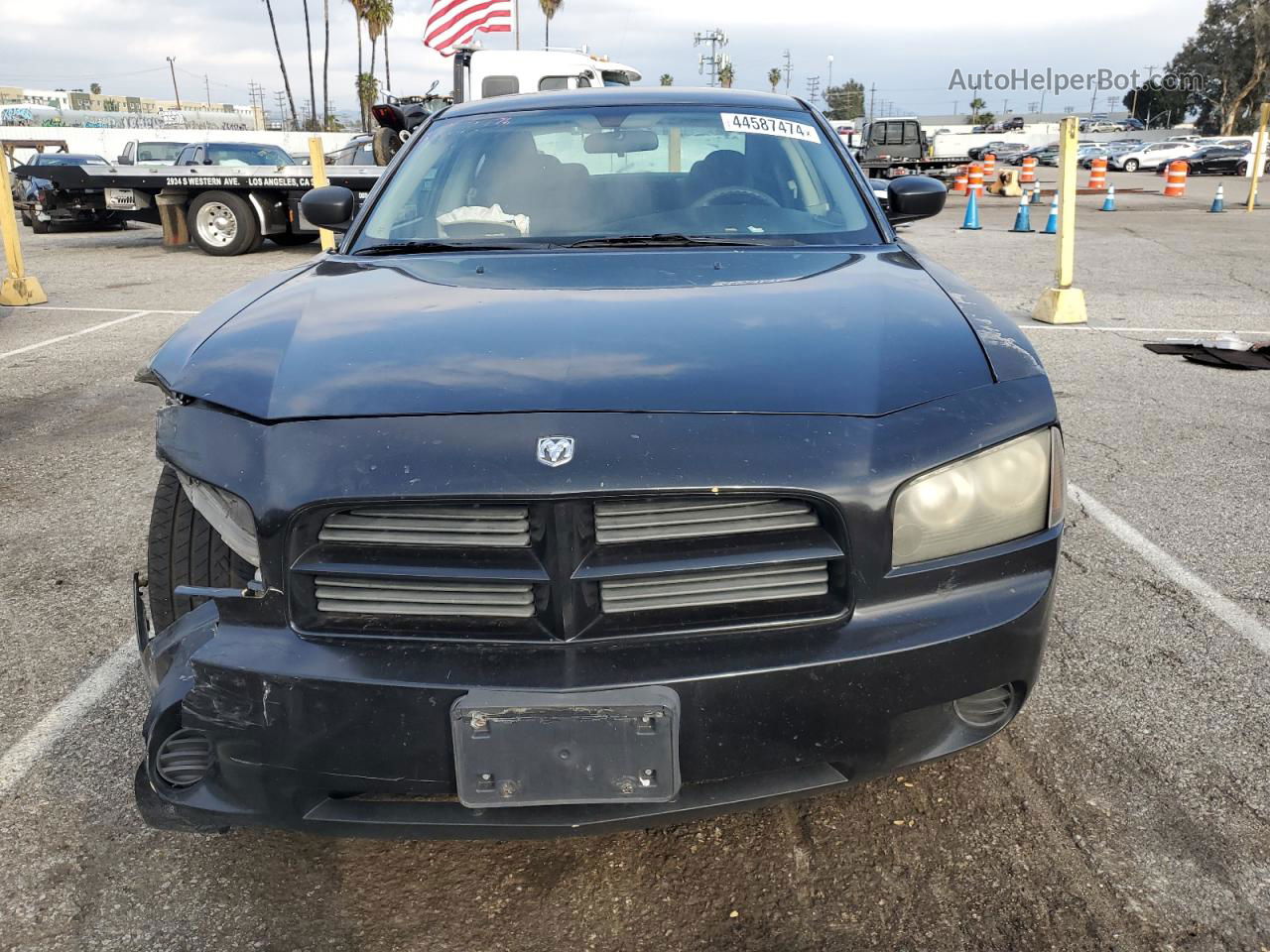 2006 Dodge Charger Se Black vin: 2B3KA43R26H378513