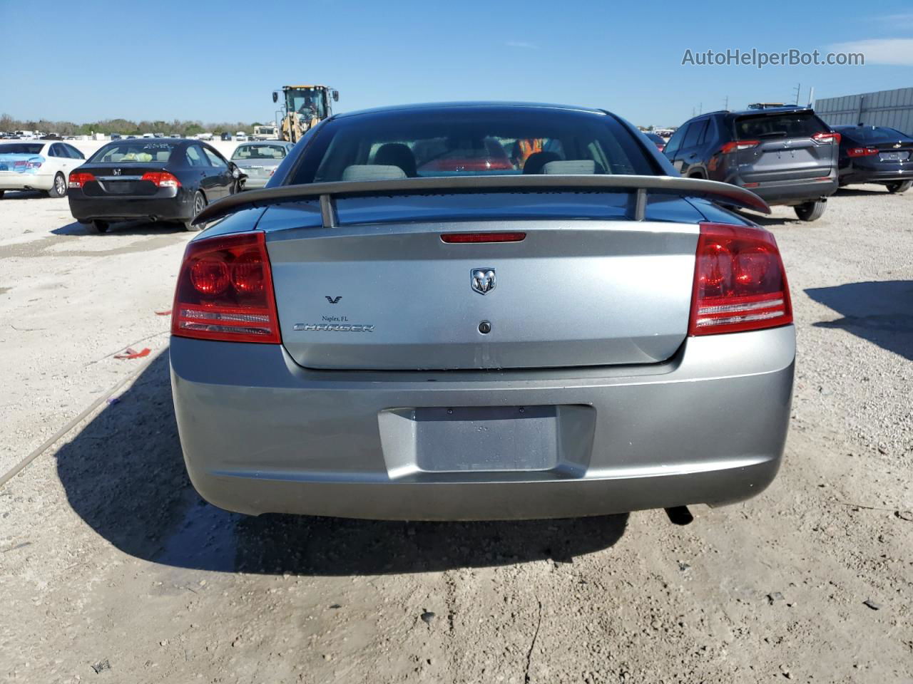 2006 Dodge Charger Se Серый vin: 2B3KA43R36H486073