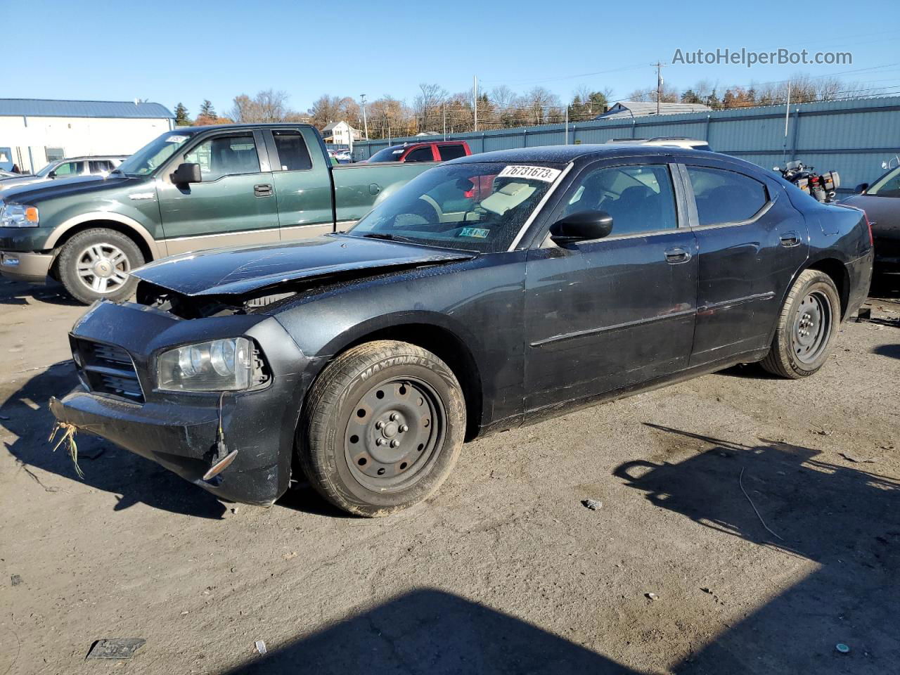 2006 Dodge Charger Se Black vin: 2B3KA43R86H188571