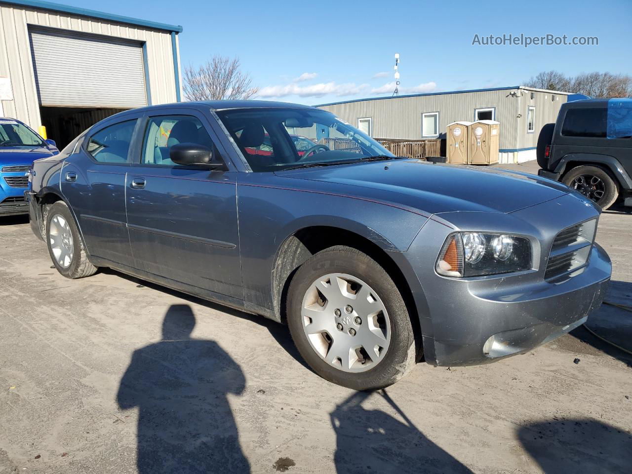 2006 Dodge Charger Se Серый vin: 2B3KA43R86H364275