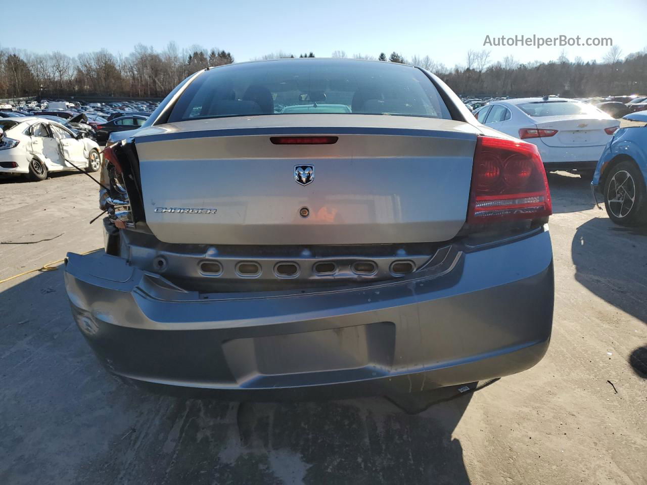 2006 Dodge Charger Se Серый vin: 2B3KA43R86H364275