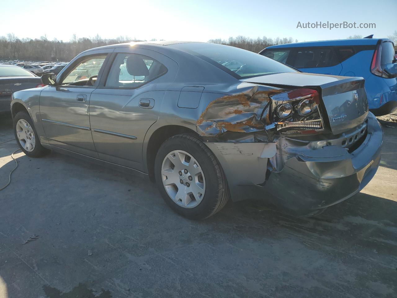 2006 Dodge Charger Se Серый vin: 2B3KA43R86H364275