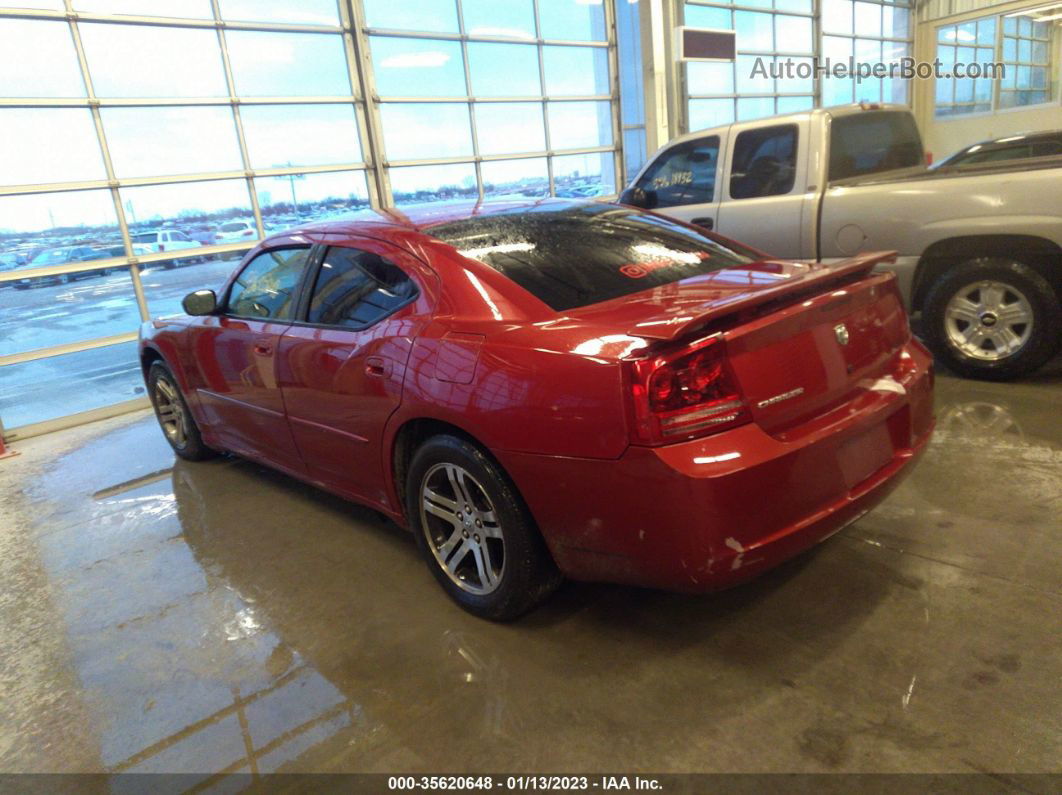 2006 Dodge Charger Fleet Темно-бордовый vin: 2B3KA43RX6H478536