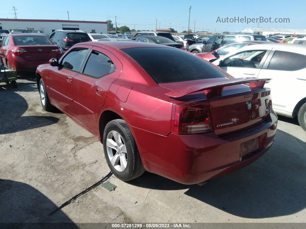 2006 Dodge Charger R/t Красный vin: 2B3KA53H06H196161