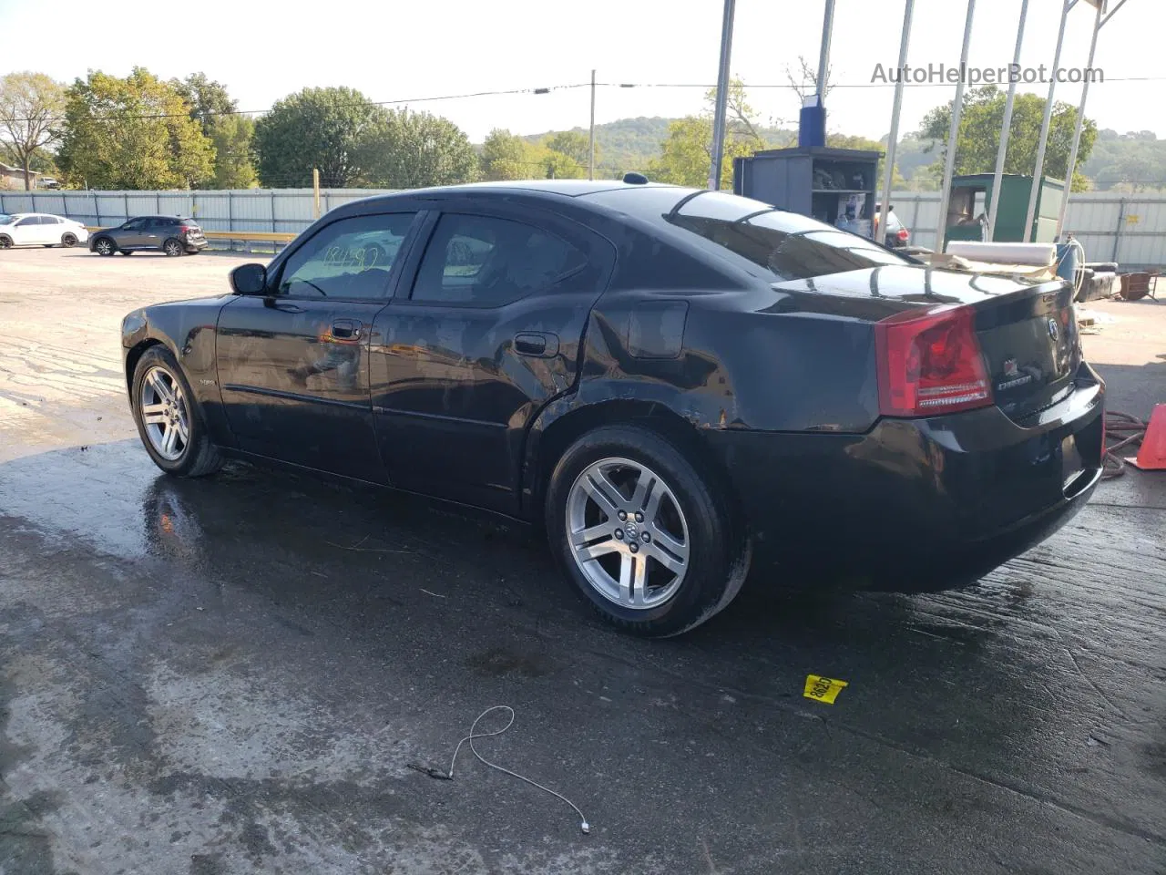 2006 Dodge Charger R/t Black vin: 2B3KA53H16H175044