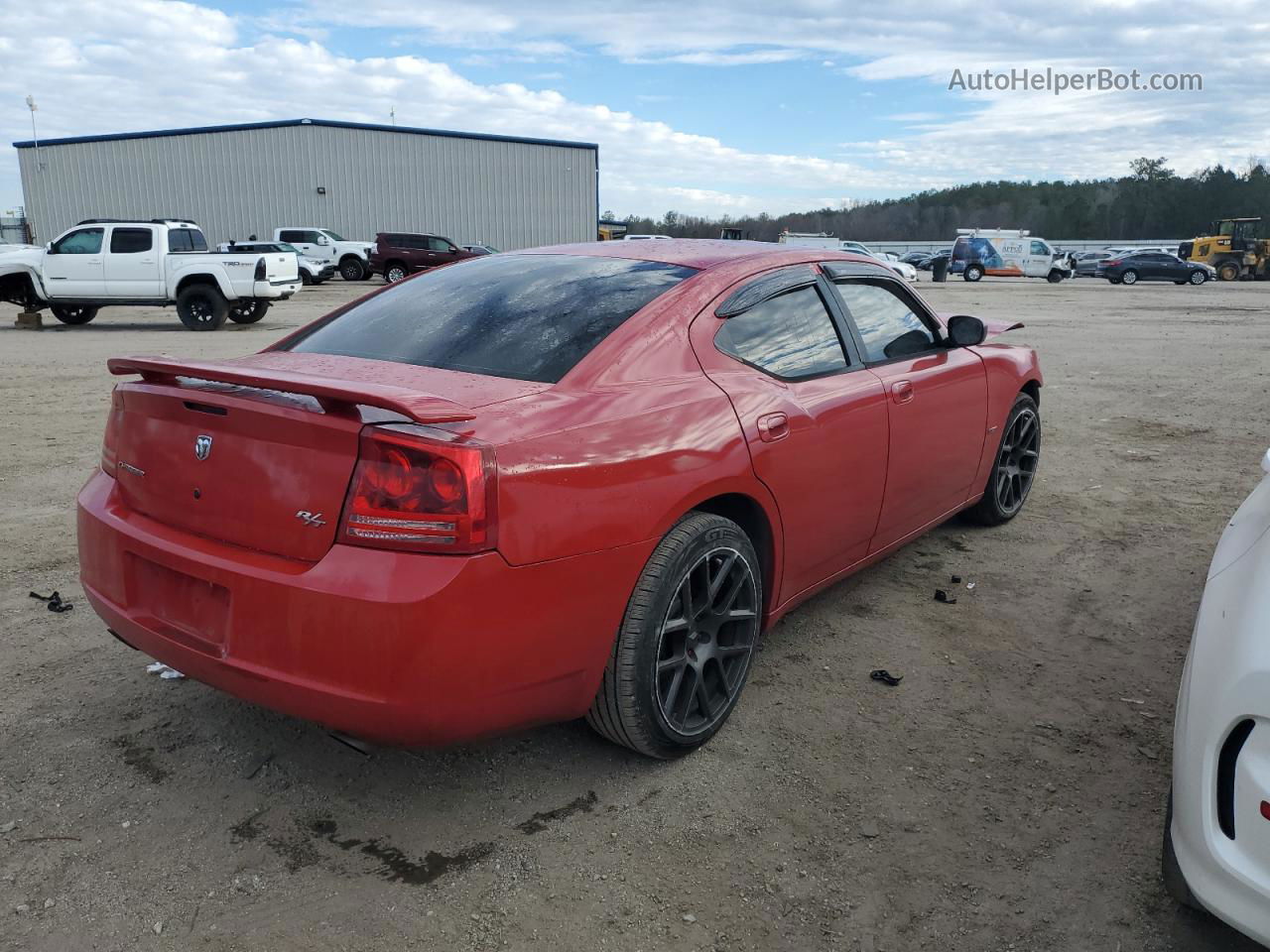 2006 Dodge Charger R/t Красный vin: 2B3KA53H16H200086