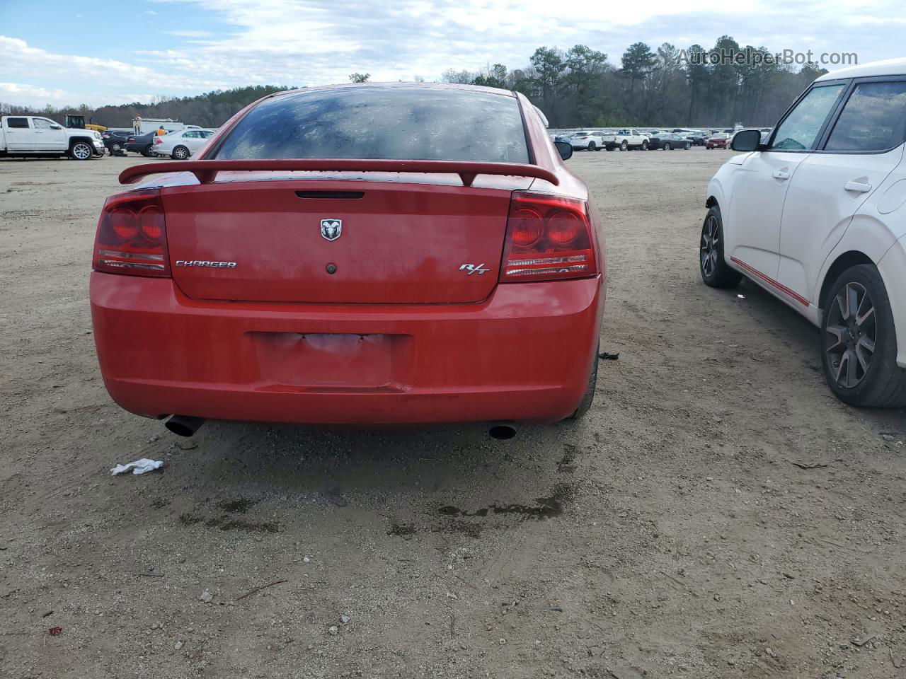 2006 Dodge Charger R/t Red vin: 2B3KA53H16H200086