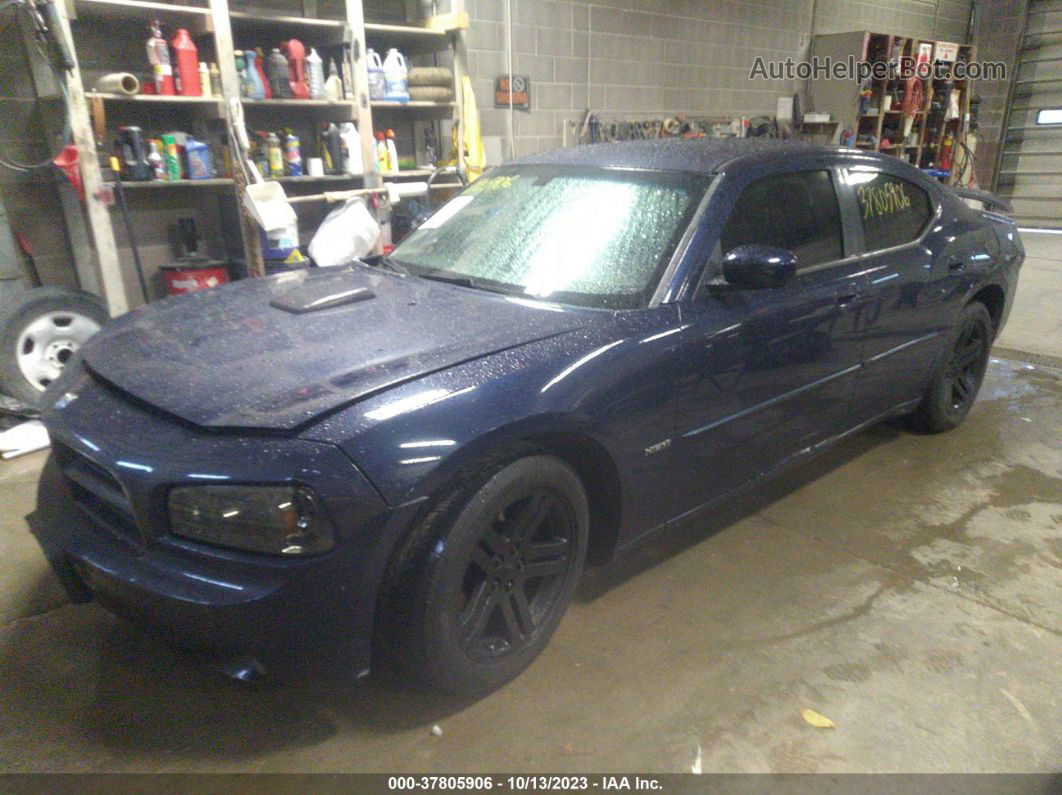 2006 Dodge Charger R/t Blue vin: 2B3KA53H16H217146