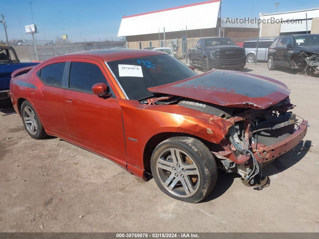 2006 Dodge Charger Rt Orange vin: 2B3KA53H16H255475