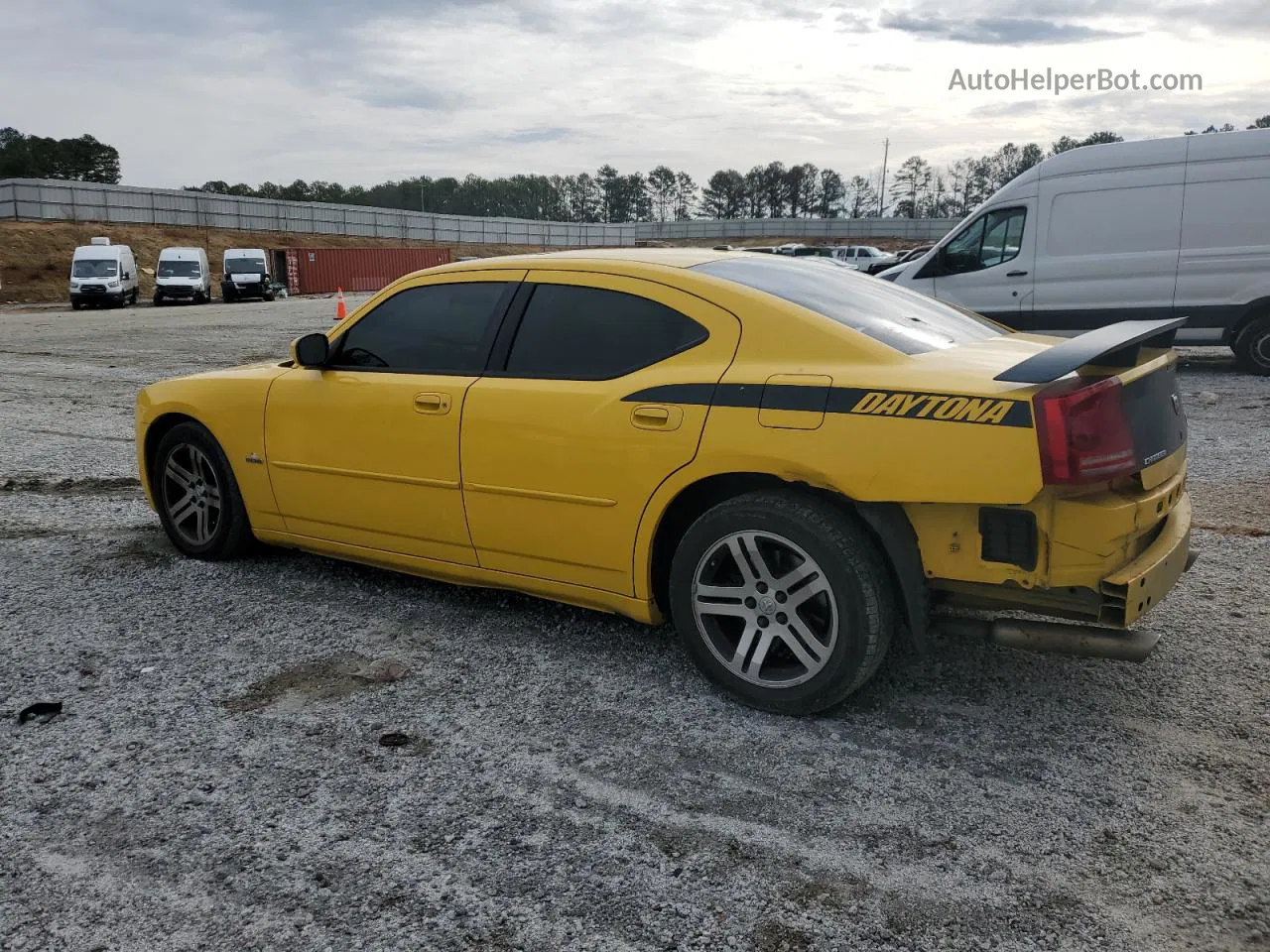 2006 Dodge Charger R/t Yellow vin: 2B3KA53H16H373333