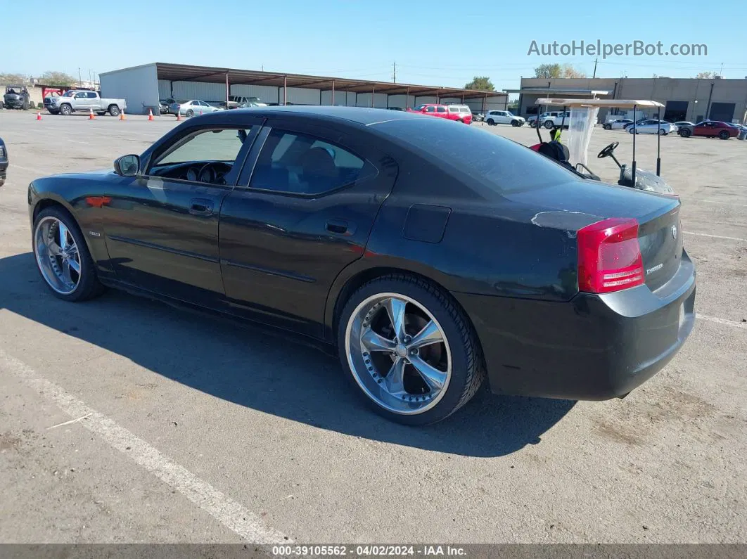 2006 Dodge Charger Rt Black vin: 2B3KA53H16H401342