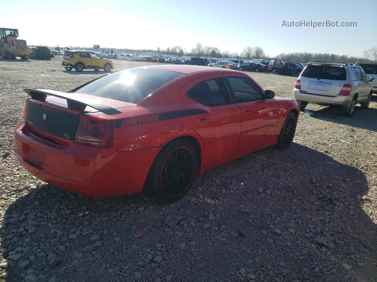 2006 Dodge Charger R/t Красный vin: 2B3KA53H16H480558