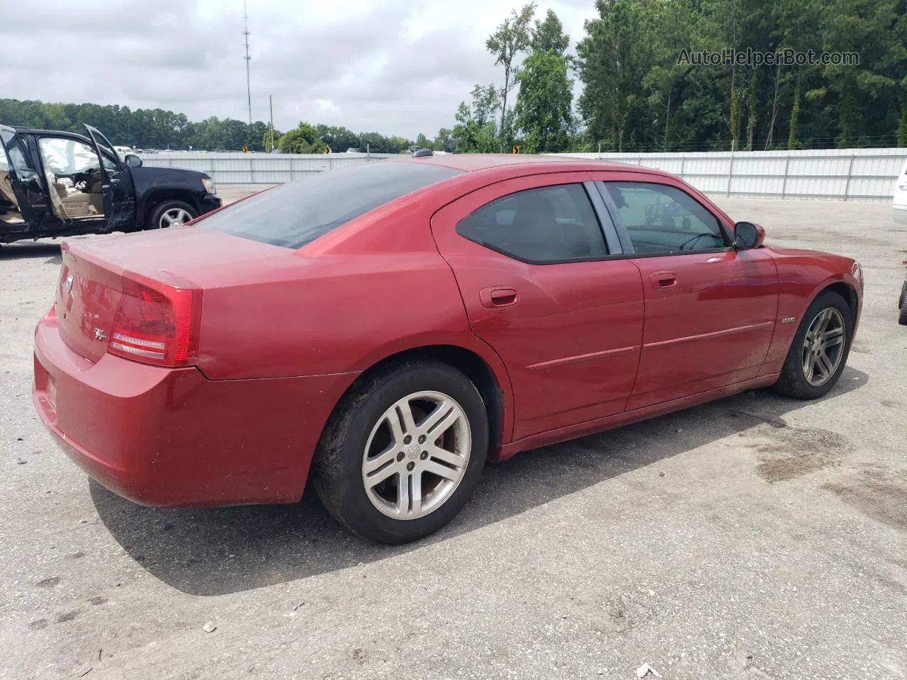 2006 Dodge Charger R/t Red vin: 2B3KA53H26H176753