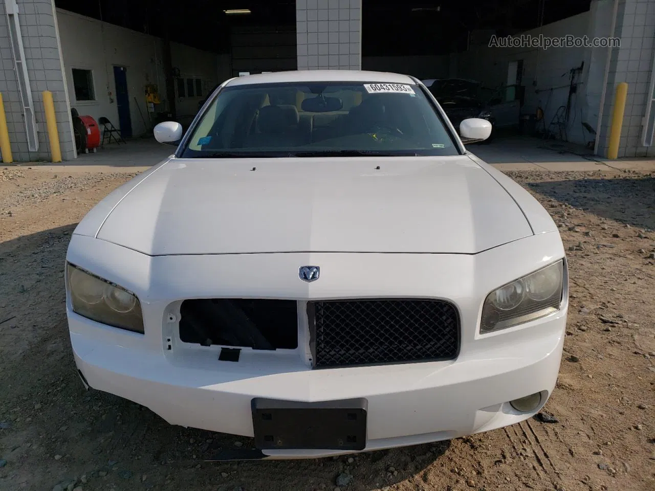 2006 Dodge Charger R/t White vin: 2B3KA53H26H183198