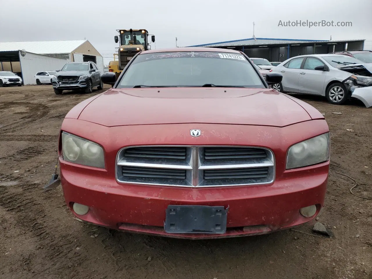 2006 Dodge Charger R/t Red vin: 2B3KA53H26H197313