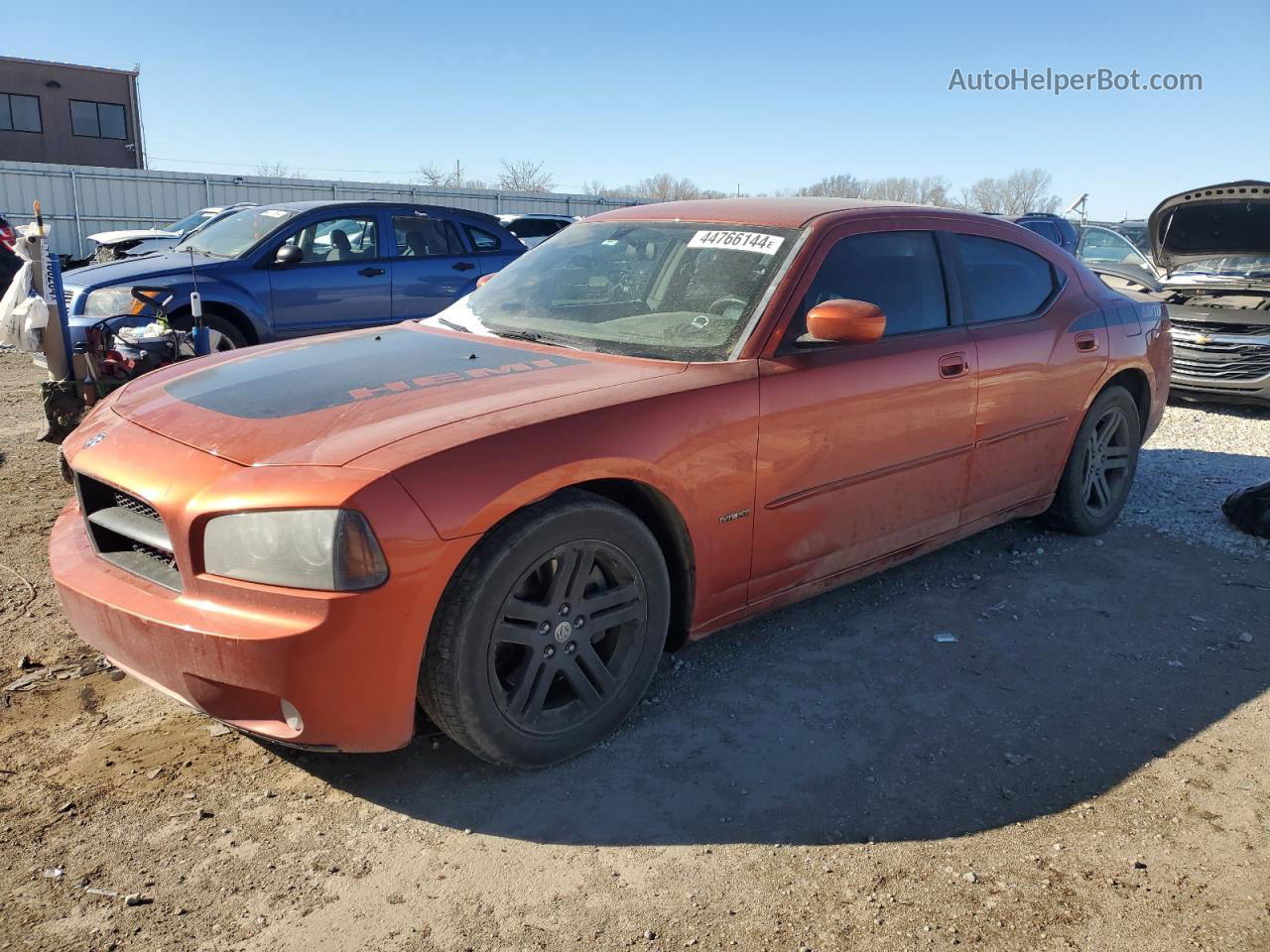2006 Dodge Charger R/t Orange vin: 2B3KA53H26H279770